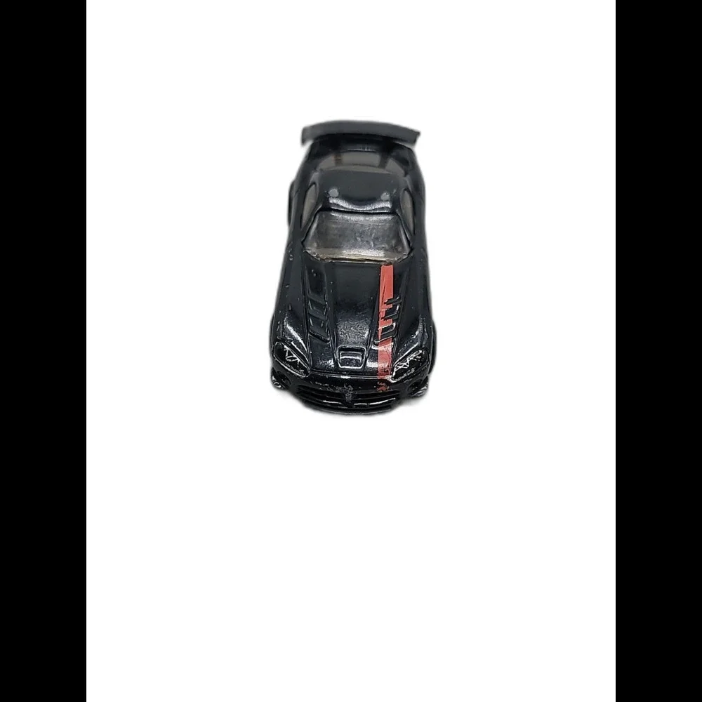 2009 HOT WHEELS DODGE CHRYSLER VIPER SRT10 ACR DIECAST CAR  BLACK RED 1:64